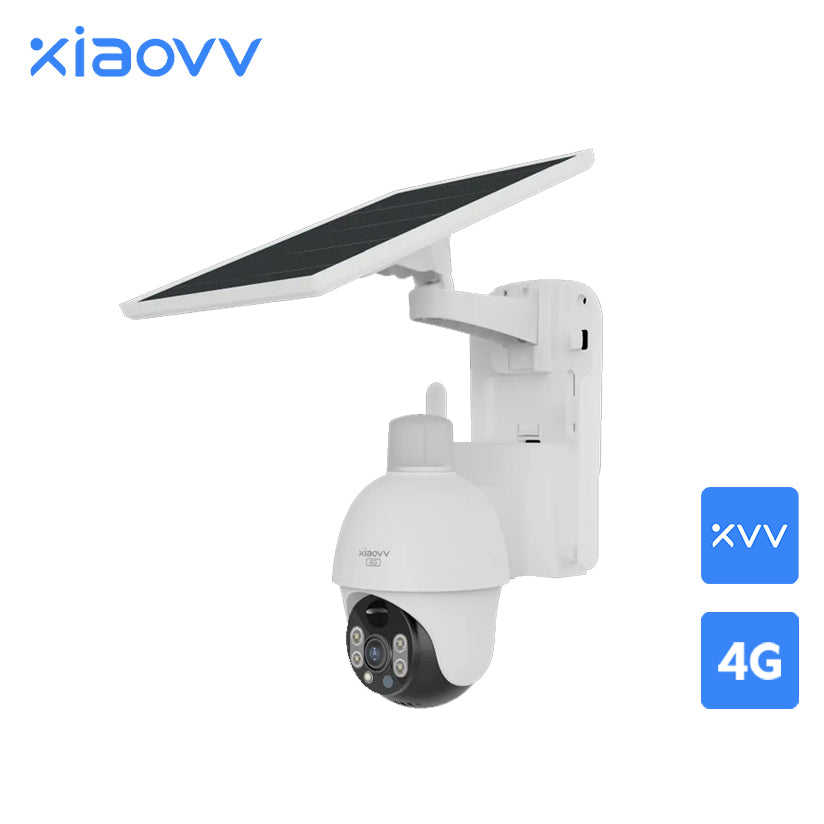 XIAOVV XVV-3630D-P15S-4G 2K OUTDOOR 355° SMART 4G CAMERA SOLAR-BATTERY (FREE MEMORY 64GB)