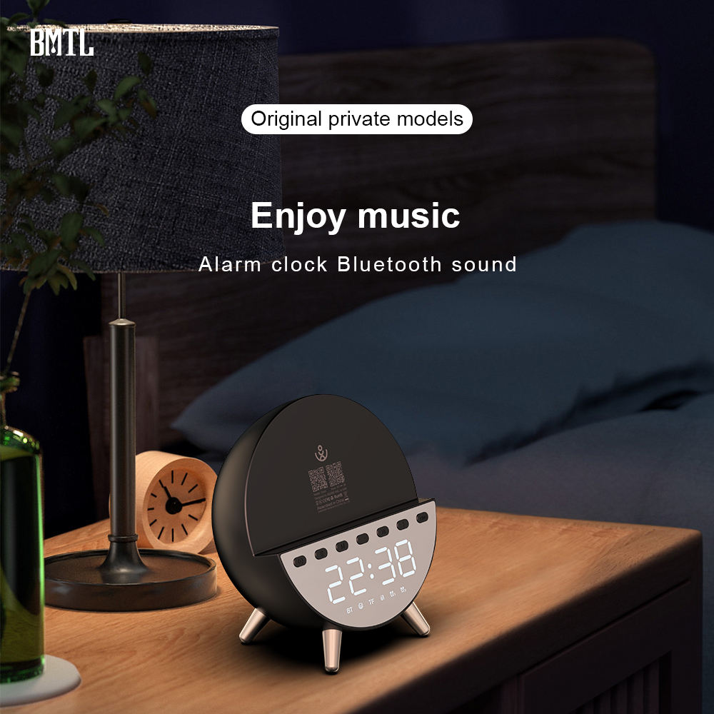 XDOBO BMTL Clock Portable Speaker With Wireless Charging