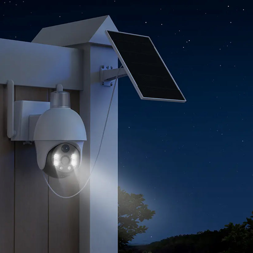 XIAOVV XVV-3630D-P15S-4G 2K OUTDOOR 355° SMART 4G CAMERA SOLAR-BATTERY (FREE MEMORY 64GB)