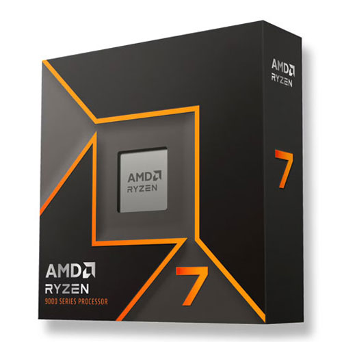AMD Ryzen 7 9700X ( 8 cores / 16 threads / 40MB Cache, 5.5 GHz )