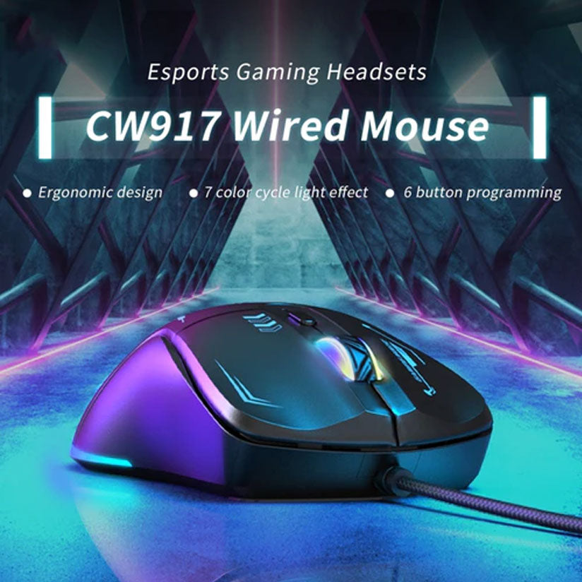 MOUSE ONIKUMA CW917 USB GAMING RGB