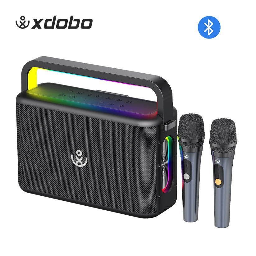 Xdobo SINOBAND Nuts 120W Karaoke Speaker (Dual Microphone)