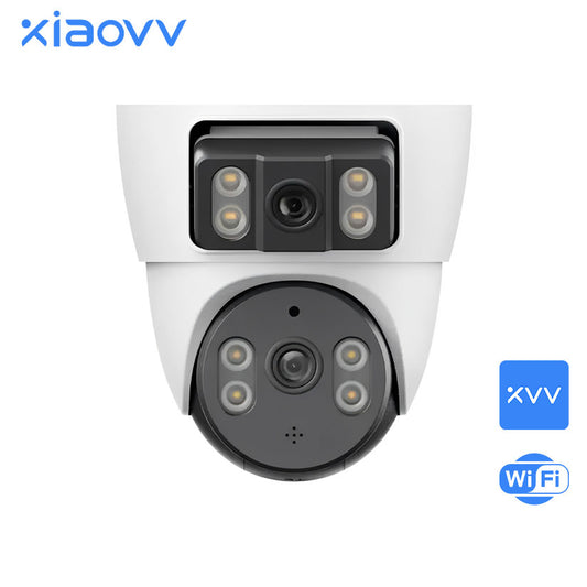 Xiaovv BQ3 2.0+2.0MP Dual Lens Smart WI-FI CAMERA (Free Memory 64GB)