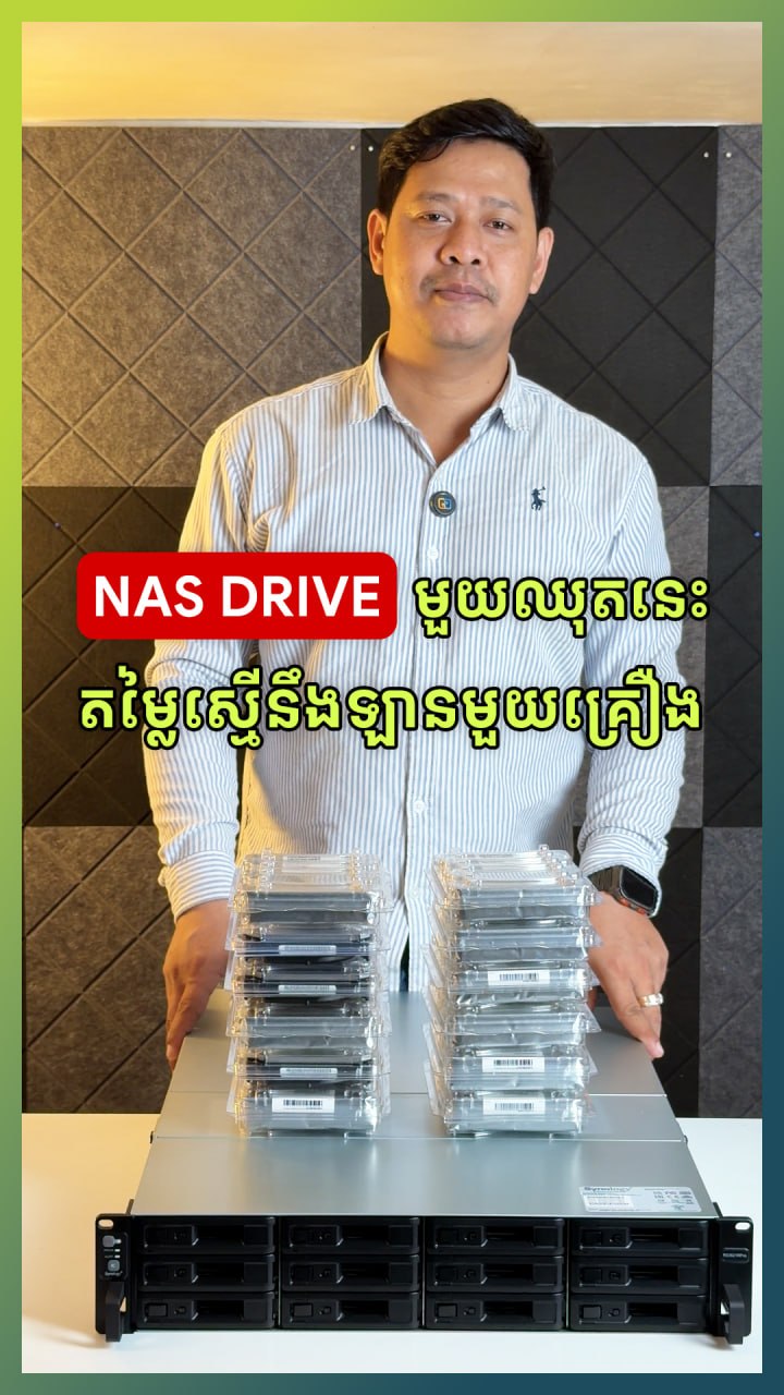 Synology NAS System ខ្នាតធំ 240T