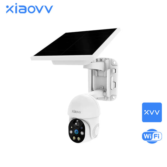 XIAOVV XVV-1120S-P6 PRO 2M OUTDOOR 355° SMART WI-FI CAMERA SOLAR-BATTERY (FREE MEMORY 32G)