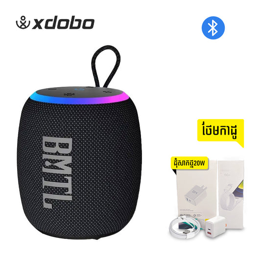 Xdobo BMTL Rainbow 15W Mini Portable Speaker With RGB