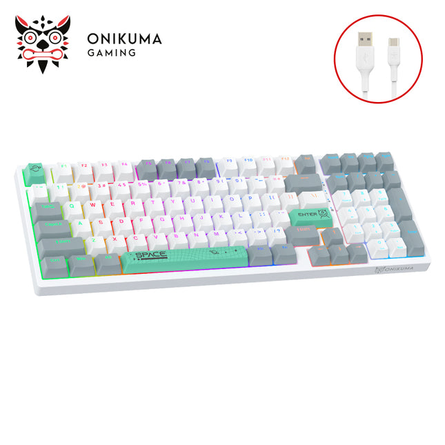 ONIKUMA G38 White (Mechanical)