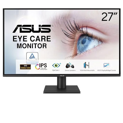 ASUS VA27AQ Eye Care ( 27"/ IPS / 2K QHD / 75Hz / 99% sRGB / Speaker built in )