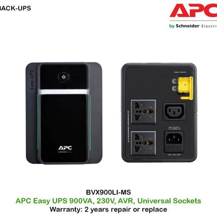 APC BVX900LI-MS 900VA