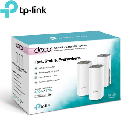 TP-Link Deco E4 AC1200 (/Wi-Fi 5/Dual Band/3-Pack)