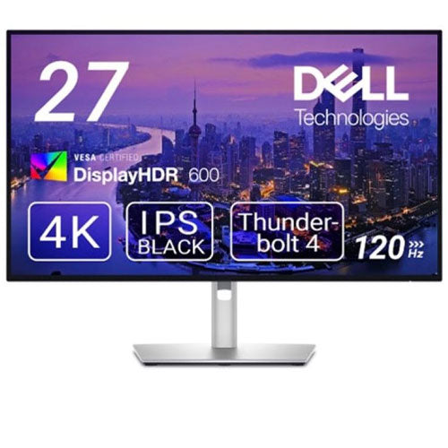 Dell U2725QE ( 4K / 120Hz / IPS Black Technology / DCI-P3 99% / sRGB 100% / BT.709 100% /Delta E <1.5 / Thunderbolt HUB )