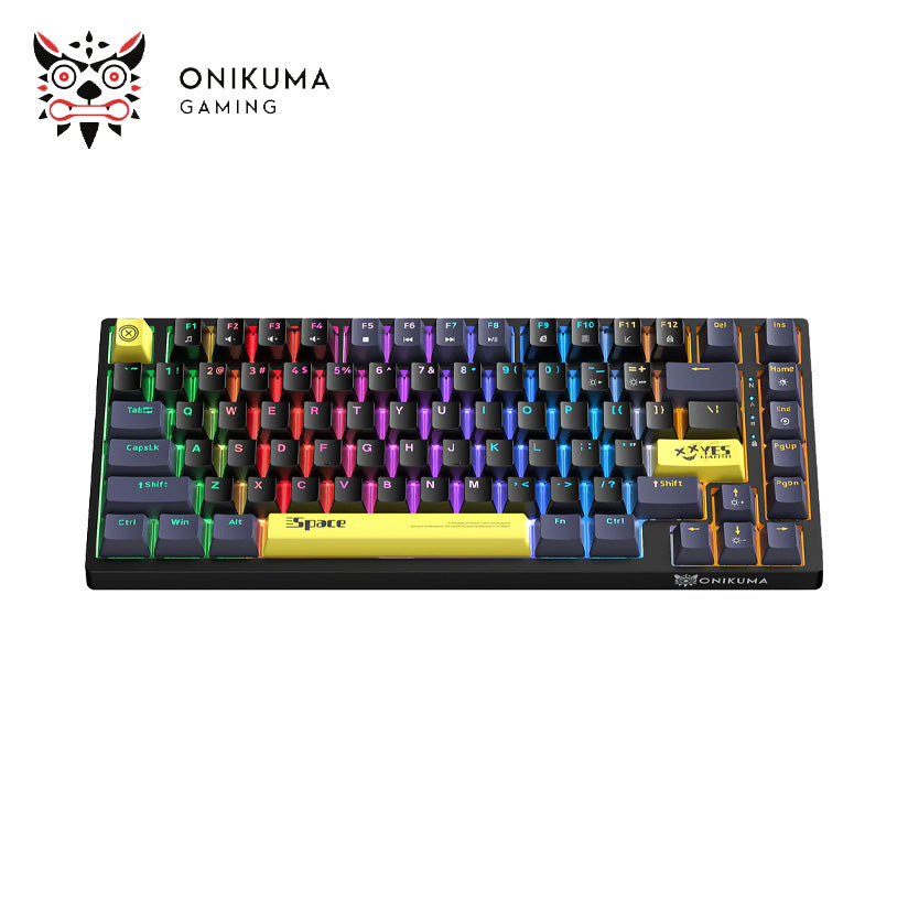 KEYBOARD ONIKUMA G52 MECHANICAL 82 Keys GAMING RGB