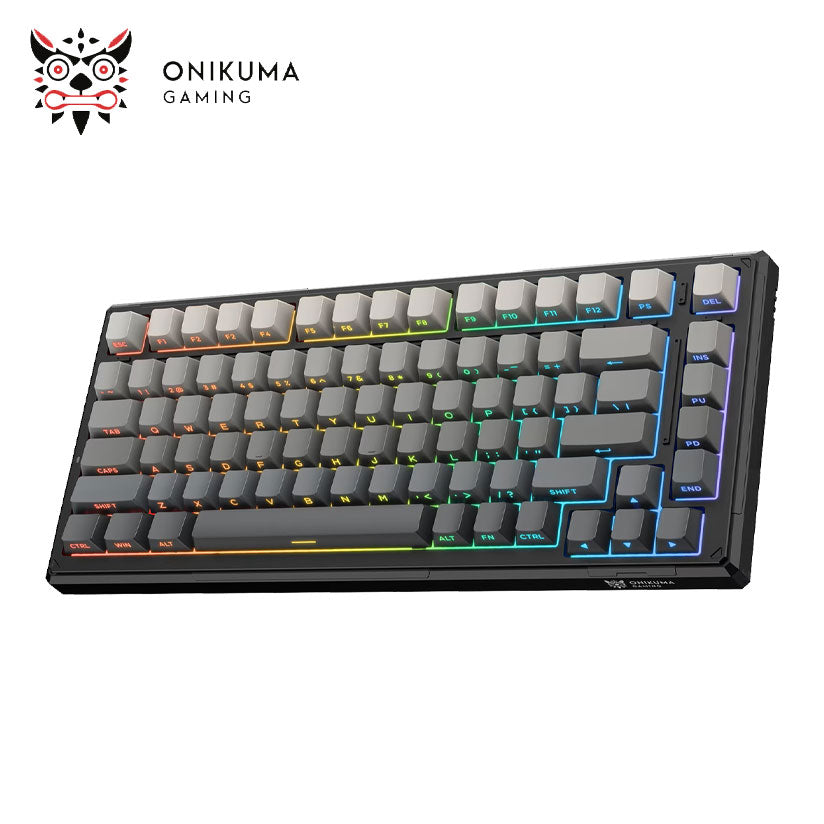 KEYBOARD ONIKUMA GAMING G83 (Key 75%) Tri-Mode Wireless Mechanical