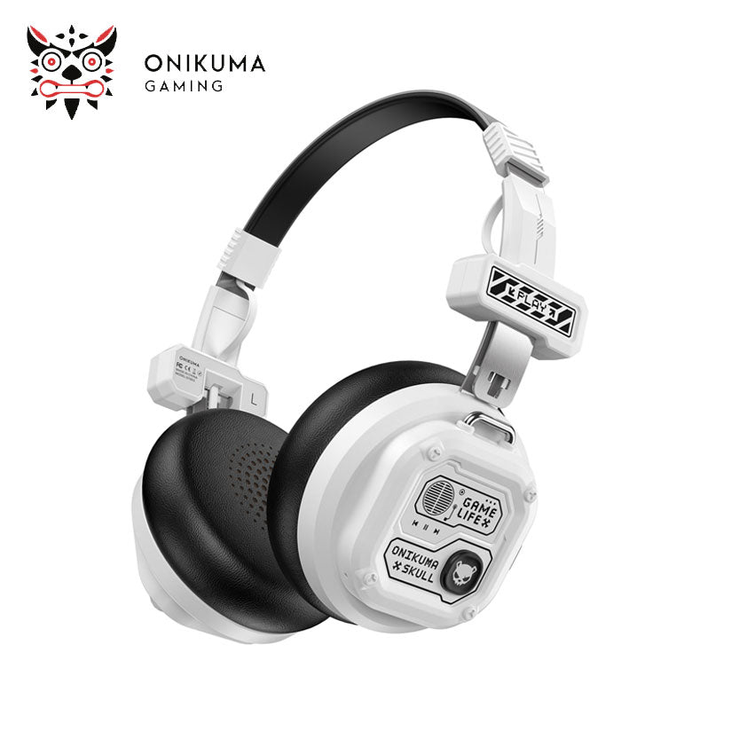 HEADSET ONIKUMA GT803 White Gaming Wireless Wired Dual-Mode