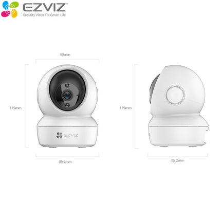 EZVIZ H6C Pro 2K (WIFI /Pan& Tilt)