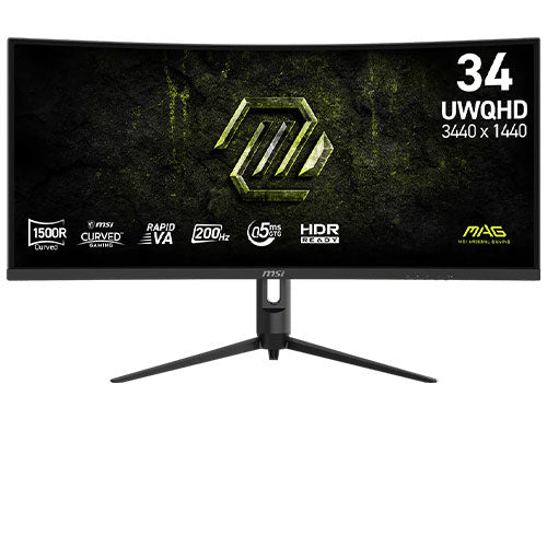 MSI MAG 342CQRF E20 ( 34" / 3440 x 1440 (UWQHD) 2K , 200HZ , Curved )