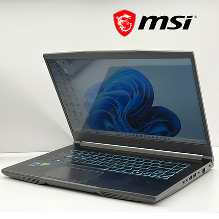 (USED) MSI Thin 15 B12UC (Core i7-12650H / 16GB DDR4 / M.2 1TB PCIe / RTX3050 4GB / 15.6"FHD 144Hz)
