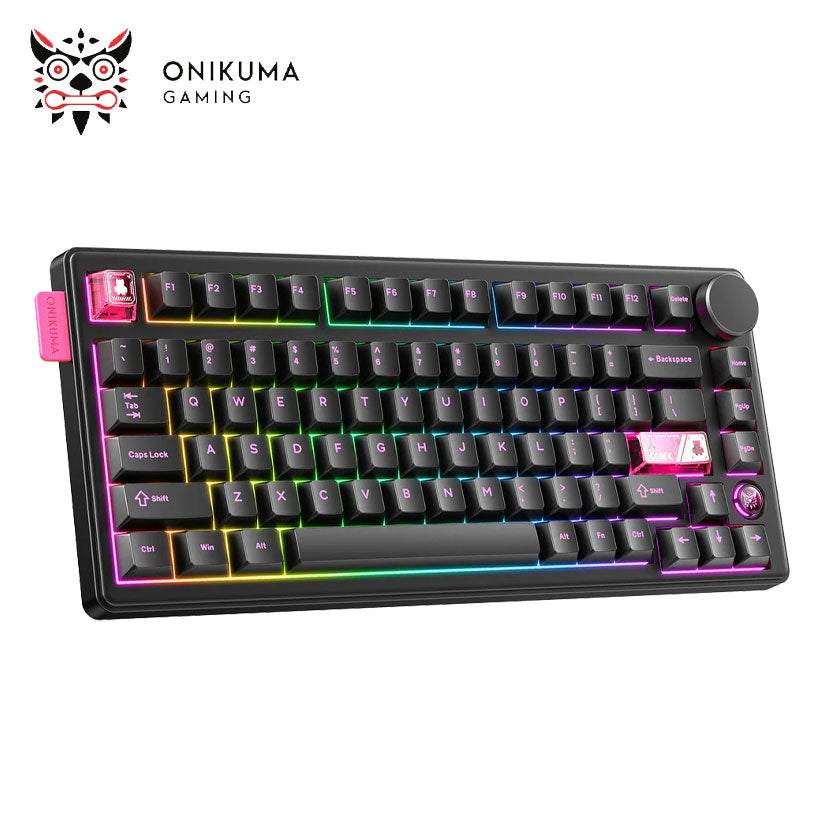 KEYBOARD ONIKUMA MT706 81-Keys Hot Swappable Triple Mode Mechanical