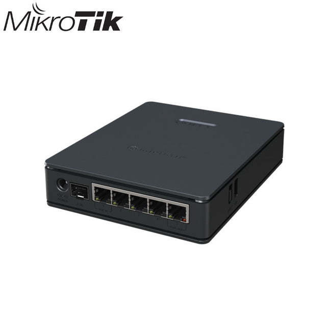 MikroTik hAP ax S (Dual-band Wi-Fi 6/5x Gigabit ports/2.5G SFP/dual-core ARM CPU)