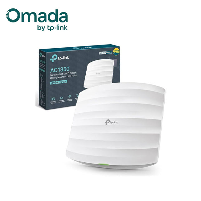 TP-Link EAP225 AC1350 (Wi-Fi 5/Dual Band/802.3at PoE)