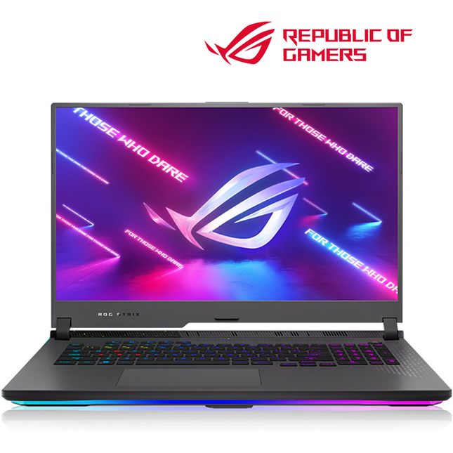 (USED) ROG STRIX G713RC (Ryzen 7 6800HS / 16GB DDR5 / M.2 512GB PCIe / RTX3050 4GB / 17.3" FHD 144Hz)