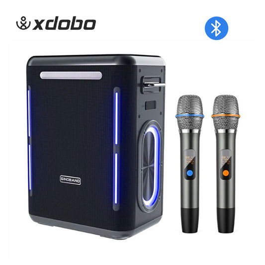 Xdobo Sinoband Party 1981 300W Karaoke Speaker (Dual Microphone)