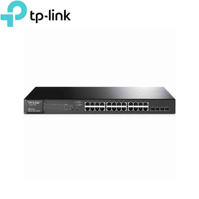 TP Link SG2428P (28-Port/Gigabit/Smart Switch with 24-Port PoE+)