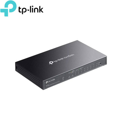 TP Link ES210GMP (10-Port/Gigabit/Easy Managed Switch with 8-Port PoE+)