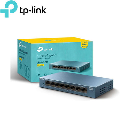 TP Link SG108 (8-Port/Gigabit/Desktop Switch)
