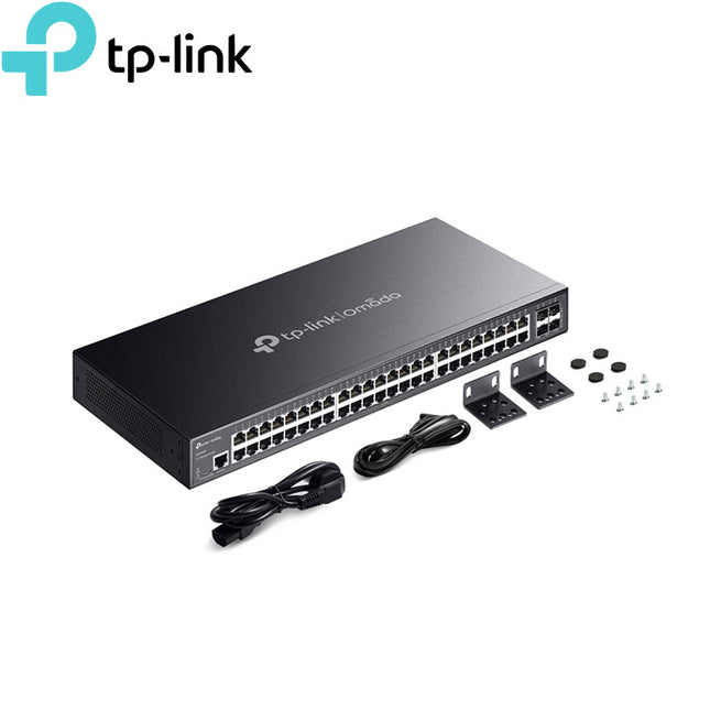 TP Link SG3452 (48-Port/Gigabit L2 Managed Switch with 4 SFP Slots)