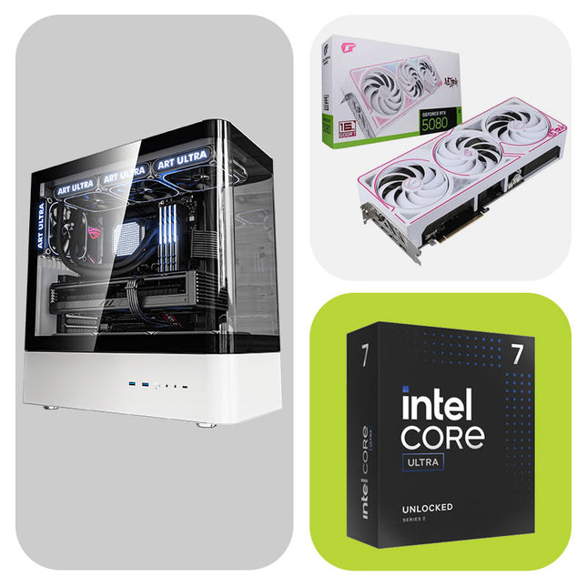 Desktop Gaming / Design ( Core Ultra 7 265KF / Ram 32GB DDR5 / M.2 PCIe 1TB / RTX 5080 16GB )