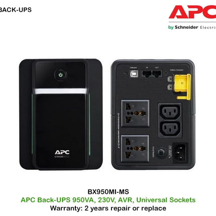 APC BACK-UPS (BX950MI-MS) 950VA