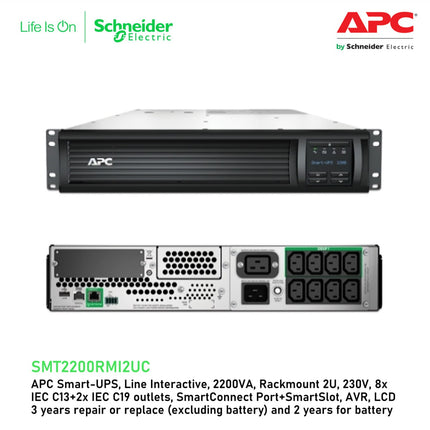 APC SMT2200RMI2U 2200VA