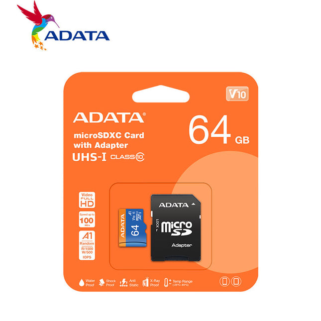 Adata Micro SD V10 64GB Class 10