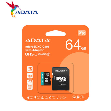 Adata Micro SD V30 64GB Class 10