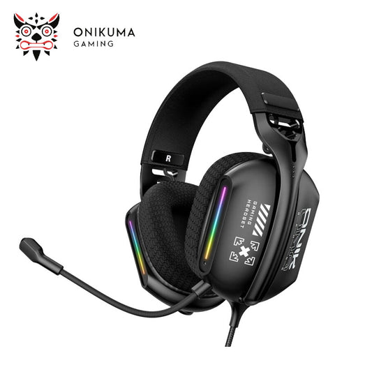 HEADSET ONIKUMA X12 WIRED GAMING RGB