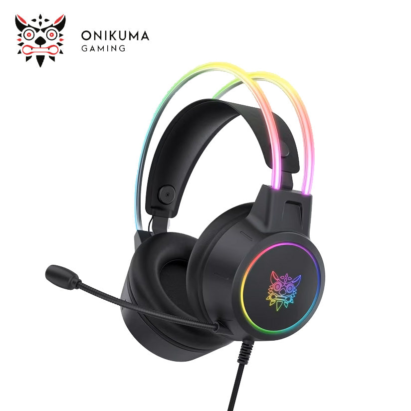 HEADSET ONIKUMA X15 PRO DOUBLE-HEAD BEAM RGB GAMING