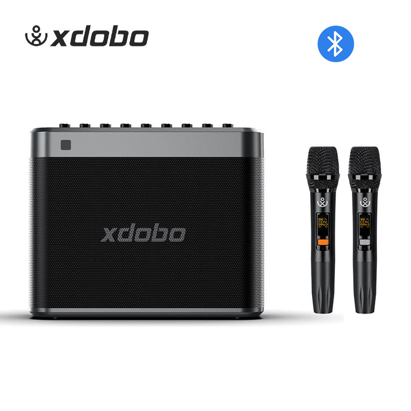 Xdobo Tuner 200W Karaoke Speaker (Dual Microphone)