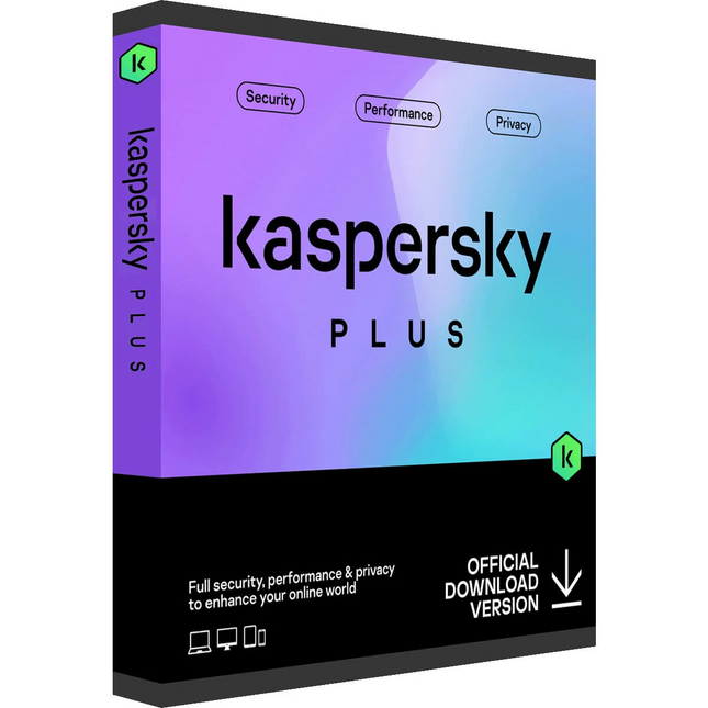 Kaspersky Plus 1 Year 10 Device