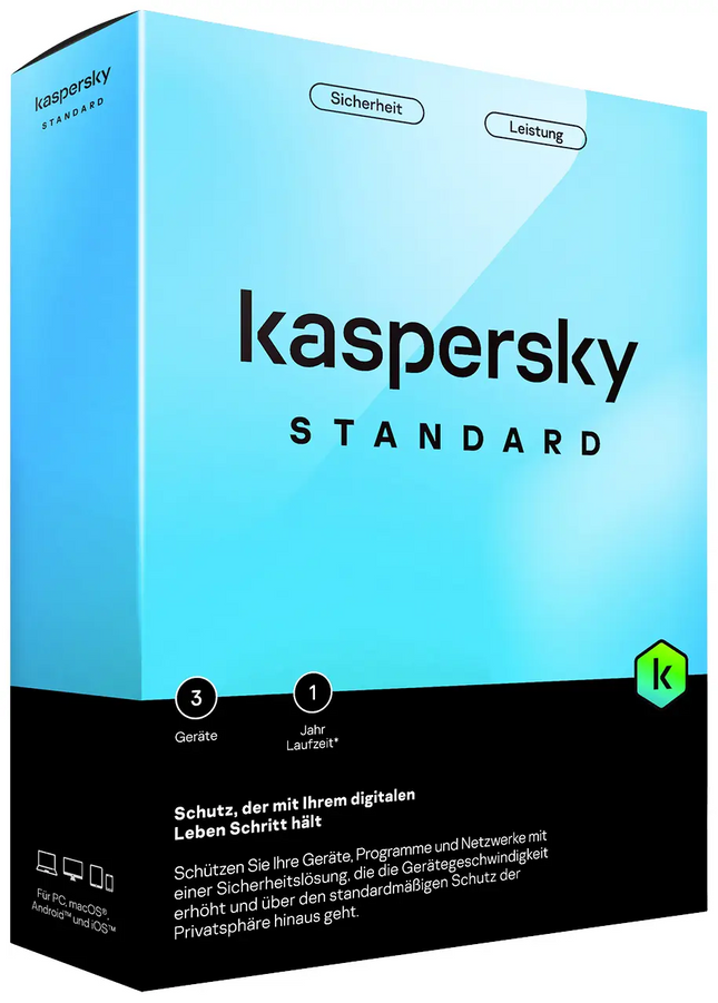 Kaspersky Standard 1 Year 10 Device